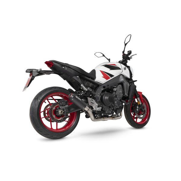 Scorpion Exhaust Yamaha MT-09 2021 - 2023 Red Power Full System Black Ceramic Coated Sleeve